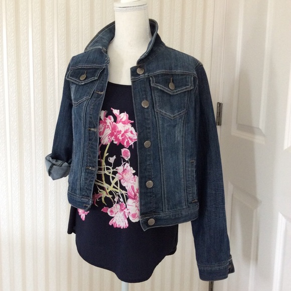 Earl Jeans Jackets & Blazers - Cropped Jean Jacket Size S